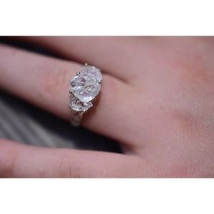 Engagement Ring, Raw Diamond Ring, Diamond Ring, uncut engagement ring, …